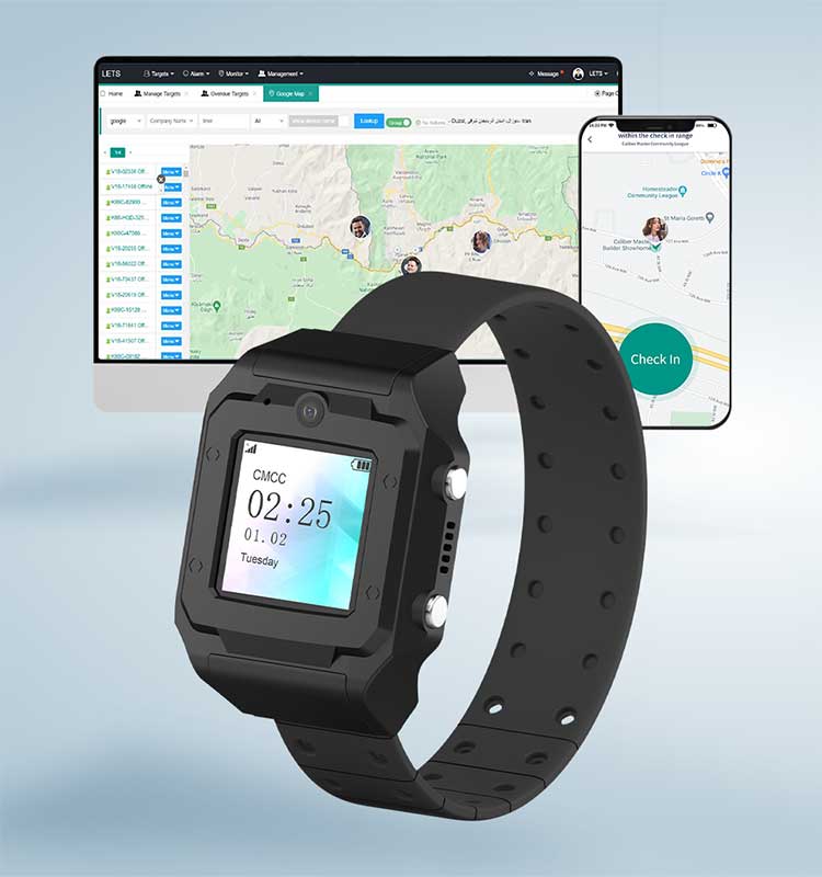 سوار إلكتروني لتتبع المواقع