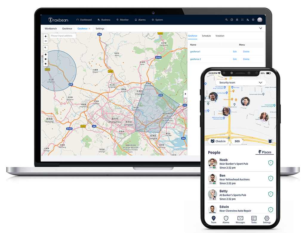 نظام المراقبة الإلكترونية تراكسبين